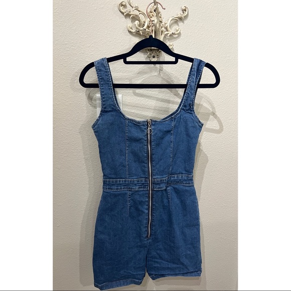 URBAN BLISS 👖 Corset romper in blue - Picture 2 of 4